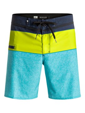 quiksilver, Everyday Blocked Vee 17" - Board Shorts, VIRIDIAN GREEN (bnf6) Everyday Blocked Vee 17" - Board Shorts EQYBS03607