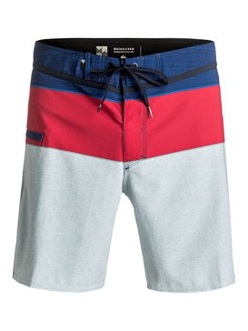 quiksilver, Everyday Blocked Vee 17" - Boardshorts, ESTATE BLUE (bsw6) Everyday Blocked Vee 17" - Board Shorts EQYBS03607