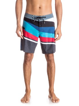 quiksilver, Slash Vee 18" - Boardshort, ESTATE BLUE (bsw6) Slash Vee 18" - Board Shorts EQYBS03609