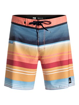 quiksilver, Everyday Stripe Vee 17" - Board Shorts, NASTURTICM (mkm6) Everyday Stripe Vee 17" - Board Shorts EQYBS03610