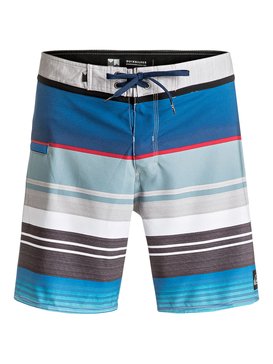 quiksilver, Everyday Stripe Vee 17" - Board Shorts, WET WEATHER (szr6) Everyday Stripe Vee 17" - Board Shorts EQYBS03610