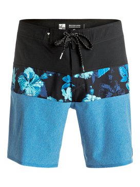 quiksilver, Panel Blocked Vee 19" - Board Shorts, IMPERIAL BLUE (brc6) Panel Blocked Vee 19" - Board Shorts EQYBS03632