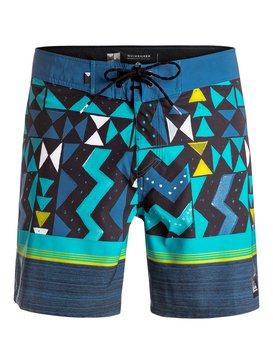quiksilver, Slab Lapu Vee 17" - Boardshort, MOROCCAN BLUE (bsg6) Slab Lapu Vee 17" - Board Shorts EQYBS03680