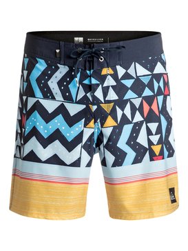 quiksilver, Slab Lapu Vee 17" - Boardshort, NAVY BLAZER (byj6) Slab Lapu Vee 17" - Board Shorts EQYBS03680