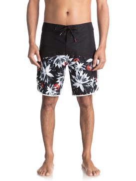 quiksilver, Crypt Scallop 20" Boardshorts, BLACK (kvj6) CRYPT SCALLOP 20 EQYBS03744
