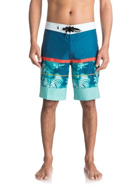 quiksilver, Slab Vee 20" - Boardshort, VIRIDIAN GREEN (bnf6) Slab Vee 20" - Board Shorts EQYBS03758
