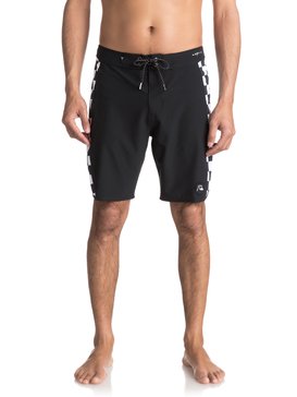 quiksilver, Checker Arch 19" - Board Shorts, BLACK (kvj0) Checker Arch 19" - Board Shorts EQYBS03761
