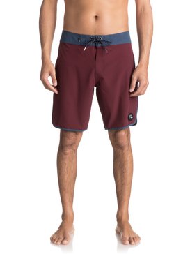 quiksilver, The Scallop 19" Boardshorts, WINDSOR WINE (rsr0) THE SCALLOP 19 EQYBS03766