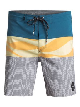 Heatwave Blocked 18" - Beachshorts  EQYBS03771