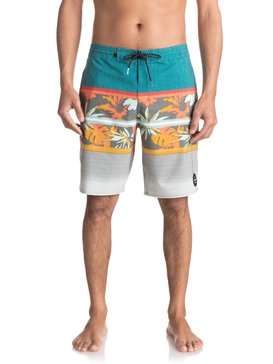quiksilver, SWELL VISION PRINT BEACHSHORT, TARMAC (kta6) SWELL VISION PRINT BEACHSHORT EQYBS03774