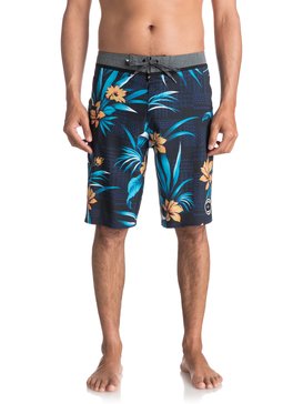 quiksilver, Hombres Boardshorts de 21" Vee Everyday Hawaii, ESTATE BLUE (bsw6) EVERYDAY HAWAII VEE 21 EQYBS03819