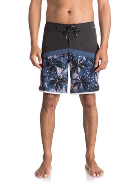quiksilver, Hombres Boardshorts de 20" Scallop Crypt, TARMAC (kta6) CRYPT SCALLOP 20 EQYBS03824
