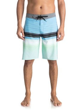 quiksilver, Highlinesion 21" Boardshorts, BONNIE BLUE (bjb6) HIGHLINE SWELL VISION 21 EQYBS03898