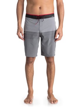 quiksilver, Men's Highline Division Blend 20" Boardshorts, IRON GATE (kzm0) Highline Division Blend 20" - Board Shorts EQYBS03920
