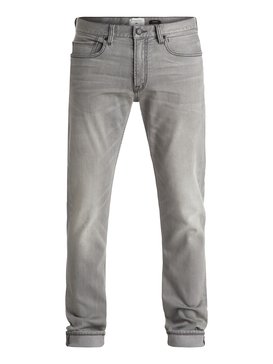 quiksilver, Distorsion Grey Damaged 34" - Jean coupe slim, GREY DAMAGED (sjew) Distorsion Grey Damaged 34" - Slim Fit Jeans EQYDP03251