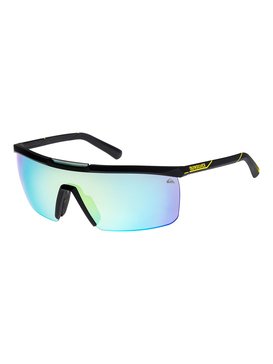 quiksilver, Boneless - Lunettes de soleil, BLACK/ML YELLOW (xkky) Boneless - Sunglasses EQYEY03012
