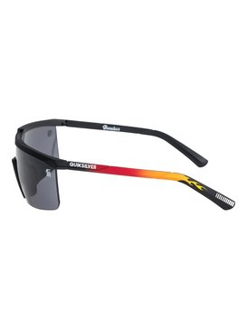 quiksilver, Boneless - Lunettes de soleil, MATTE BLACK-RED/ GREY (xkrs) Boneless - Sunglasses EQYEY03012