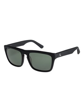 quiksilver, Ferris Premium Polarised - Lunettes de soleil, MATTE BLACK/PLZ GREEN (xkkg) Ferris Premium Polarised - Sunglasses EQYEY03017