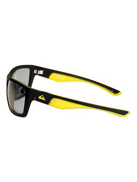 quiksilver, Hideout Polarised Photochromic - Lunettes de soleil, MATTE BLACK-YELLOW/PHOTOCHROMI (xkkg) Hideout Polarised Photochromic - Sunglasses EQYEY03033