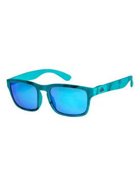 quiksilver, Stanford - Lunettes de soleil, MATTE BLUE TIE & DYE PRINT/ML (xbbc) STANFORD EQYEY03065