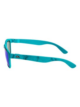 quiksilver, Stanford - Lunettes de soleil, MATTE BLUE TIE & DYE PRINT/ML (xbbc) STANFORD EQYEY03065
