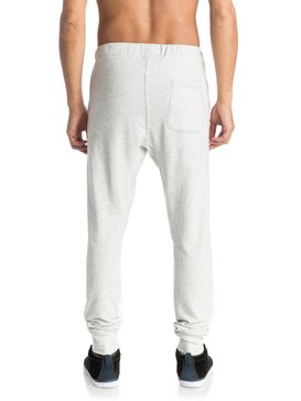 quiksilver, Everyday Fonic - Pantalon en Molleton, LIGHT GREY HEATHER (sgrh) Everyday Fonic - Joggers EQYFB03063