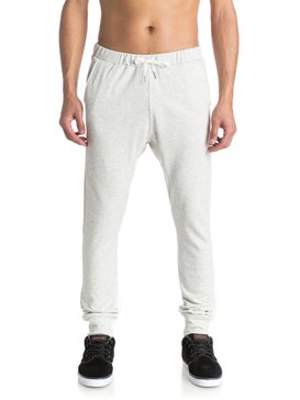 quiksilver, Everyday Fonic - Pantalon en Molleton, LIGHT GREY HEATHER (sgrh) Everyday Fonic - Joggers EQYFB03063