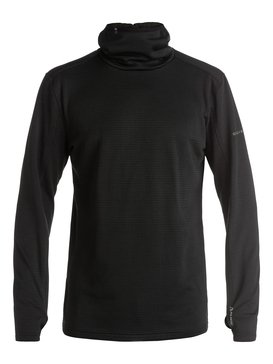 quiksilver, Log - Sweat à capuche technique en Polartec, BLACK (kvj0) Log - Polartec Technical Hoodie EQYFT03388