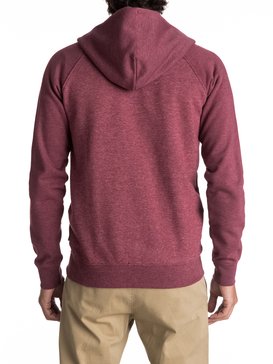 quiksilver, Everyday - Sweat à capuche zippé, POMEGRANATE HEATHER (rzgh) EVERYDAY ZIP EQYFT03429