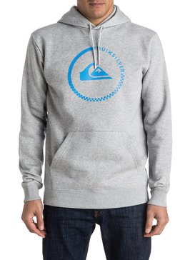 quiksilver, Big Logo - Sweat à capuche, LIGHT GREY HEATHER (sgrh) Big Logo - Hoodie EQYFT03432