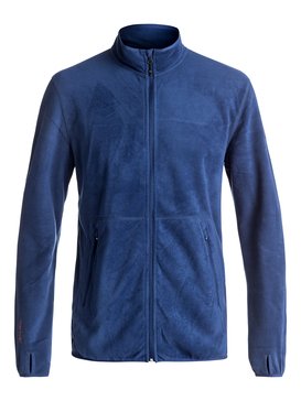 quiksilver, Cosmo - Deuxième couche thermique zippée Polartec®, ESTATE BLUE (bsw0) Cosmo - Polartec® Zip Mid Layer EQYFT03624