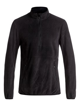 quiksilver, Cosmo - Camiseta intermedia de Polartec® con cremallera corta, BLACK (kvj0) Cosmo - Polartec® Half-Zip Mid Layer EQYFT03625