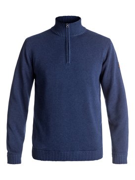 quiksilver, Dude - Funktionelles Mid Layer mit Reißverschluss, ESTATE BLUE (bsw0) Dude - Half-Zip Technical Mid Layer EQYFT03627