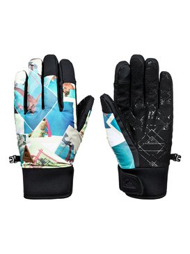 quiksilver, Method - Gants de snowboard/ski, NUDE RUN GLOVES (wbk4) Method - Snowboard/Ski Gloves EQYHN03082
