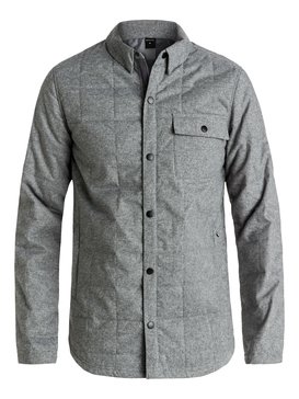 quiksilver, Agent - Veste chemise d'isolation thermique, QUIET SHADE (kze0) Agent - Insulator Shirt Jacket EQYJK03210