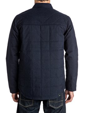 quiksilver, Agent - Veste chemise d'isolation thermique, NAVY BLAZER (byj0) Agent - Insulator Shirt Jacket EQYJK03210