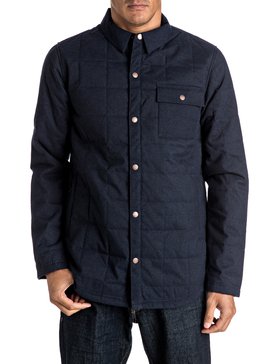 quiksilver, Agent - Veste chemise d'isolation thermique, NAVY BLAZER (byj0) Agent - Insulator Shirt Jacket EQYJK03210