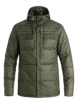 quiksilver, Mileage - Manteau d’isolation thermique, FOREST NIGHT (csn0) Mileage - Insulator Jacket EQYJK03211