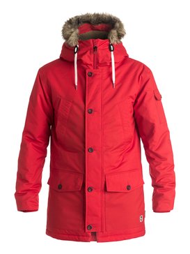 quiksilver, Ferris - Parka technique, RACING RED (rqr0) Ferris - Technical Parka EQYJK03215