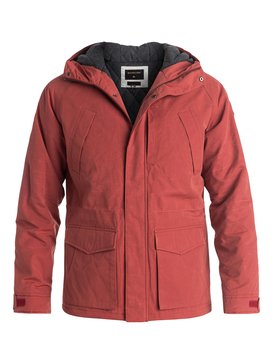 quiksilver, Sealakes - Parka matelassée, BARN RED (rqj0) Sealakes - Padded Parka EQYJK03236