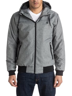quiksilver, Brooks 5K - Veste bomber imperméable, LIGHT GREY HEATHER (sgrh) Brooks 5K - Waterproof Bomber Jacket EQYJK03241