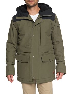 quiksilver, Canyon Waterproof Hooded Jacket, GRAPE LEAF (cre0) Canyon - Waterproof Hooded Jacket EQYJK03334