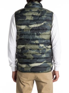 quiksilver, Scaly - Manteau matelassé déperlant, FOUR LEAF CLOVER RESIN CAMO (gph6) Scaly - Water-Repellent Puffer Jacket EQYJK03343