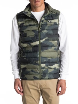 quiksilver, Scaly - Manteau matelassé déperlant, FOUR LEAF CLOVER RESIN CAMO (gph6) Scaly - Water-Repellent Puffer Jacket EQYJK03343