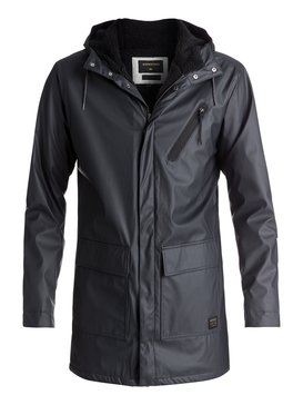 quiksilver, Mole Creek - Wasserabweisender, langer Regenmantel, TARMAC (kta0) Mole Creek - Water-Repellent Longline Raincoat EQYJK03350