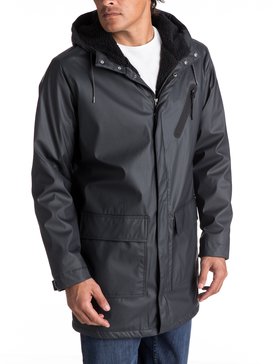 quiksilver, Mole Creek - Wasserabweisender, langer Regenmantel, TARMAC (kta0) Mole Creek - Water-Repellent Longline Raincoat EQYJK03350