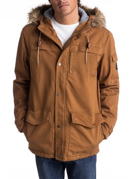 quiksilver, Storm Drop 5K - Parka d'hiver imperméable, RUBBER (cpp0) Storm Drop 5K - Waterproof Winter Parka EQYJK03352