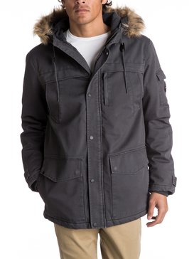 quiksilver, Storm Drop 5K - Chaqueta parka impermeable para invierno, TARMAC (kta0) Storm Drop 5K - Waterproof Winter Parka EQYJK03352