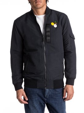 quiksilver, Trestles Army - Veste bomber long, BLACK (kvj0) Trestles Army - Long-Fit Bomber EQYJK03359