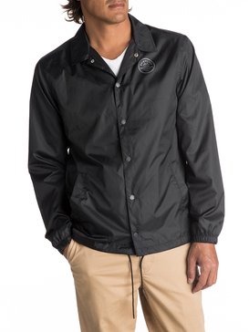 quiksilver, Men's Surf Coach Coaches Jacket, BLACK (kvj0) SURF COACH EQYJK03373
